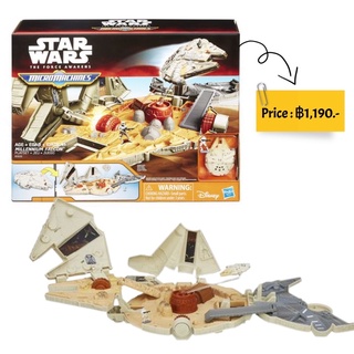 Star Wars The Force Awakens Micro Machines Millennium Falcon Playset