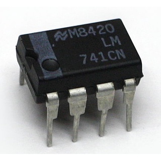 1PCS LM741CN DIP8 LM741 DIP DIP-8 741CN DIP-8 Operational Amplifier LM741C IC ไอซี