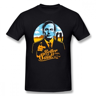 Byehs เสื้อยืดลําลอง แขนสั้น พิมพ์ลาย Breaking Bad Better Call Saul Dropshipping Homme Guy แฟชั่นฤดูใบไม้ร่วง และฤดูหนาว