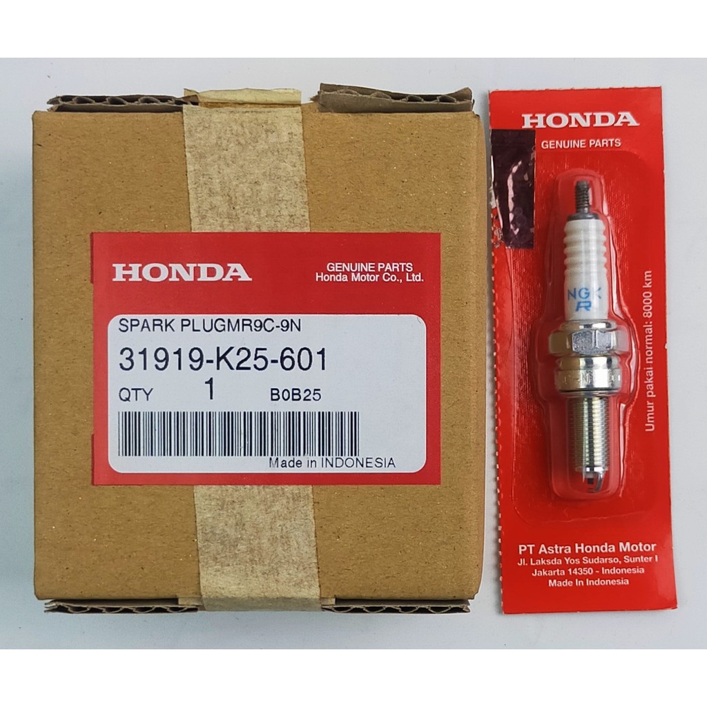 31919-k25-601-หัวเทียน-mr9c-9n-ngk-honda-แท้ศูนย์