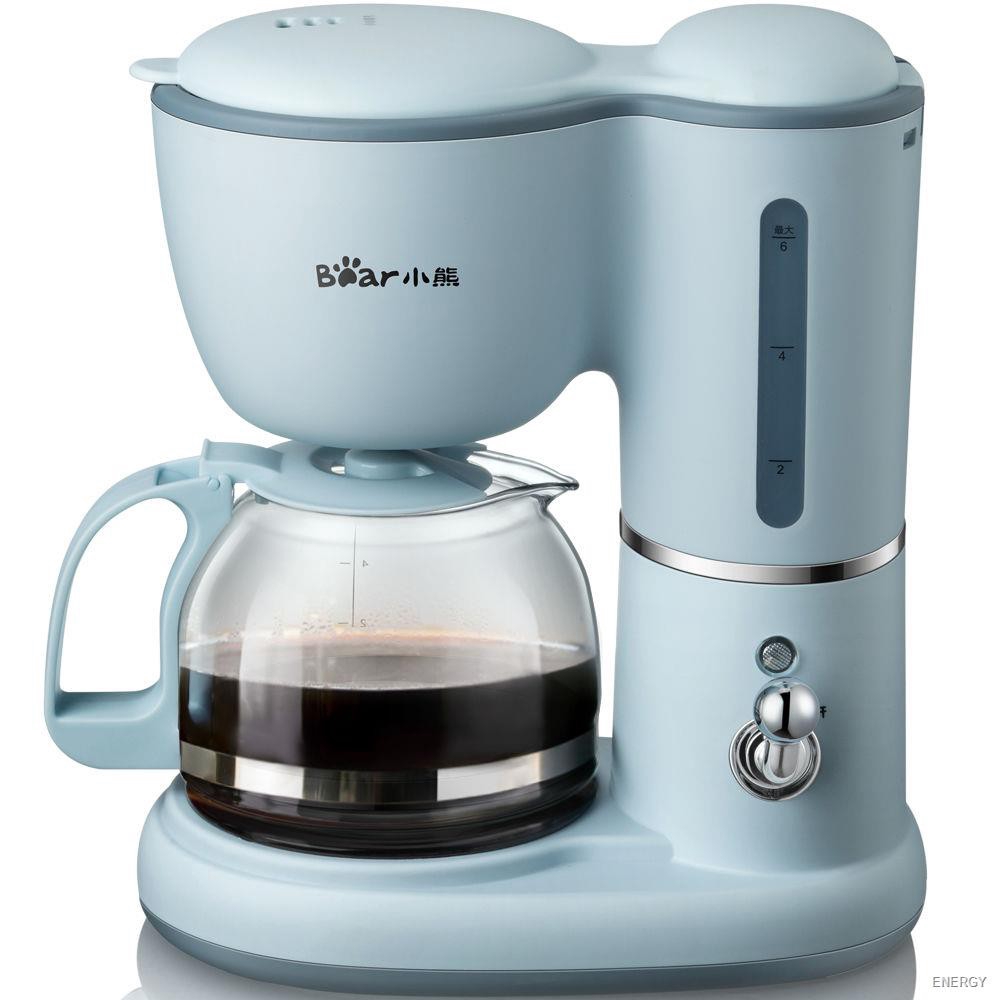 เครื่องชงกาแฟ-อุปกรณชงกาแฟ-bear-kfj-a06k1-coffee-machine-household-mini-all-semi-automatic-small-drip-pot