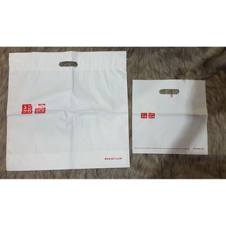 [พร้อมส่ง] ถุงพลาสติก uniqlo