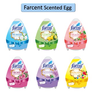 สินค้า Farcent ฟาร์เซ็นท์ เจลหอมรูปไข่ เจลปรับอากาศ ขนาด 170 กรัม