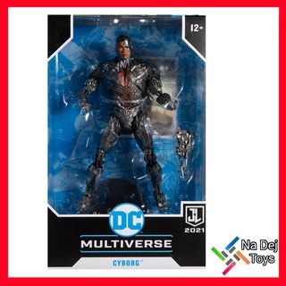 McFarlane Toys Cyborg Justice League DC Multiverse 7" figure ไซบอร์ก​ จัสติซ ลีก​ ดีซีมัลติเวิร์ส ขนาด 7 นิ้ว ฟิกเกอร์