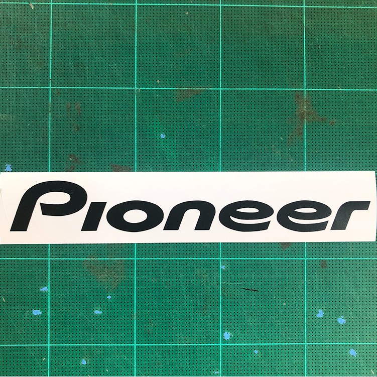 pioneer-1-ชิ้น-สติ๊กเกอร์แต่งรถยนต์