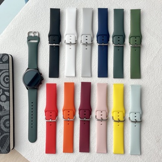 ภาพหน้าปกสินค้าสายนาฬิกาแบบเข็มขัดสีเงิน ใช้ได้กับ smart watch  Samsung  Huawei  Xiaomi  L8 DT95 L13 L16 DT98 ขนาด22mm ที่เกี่ยวข้อง