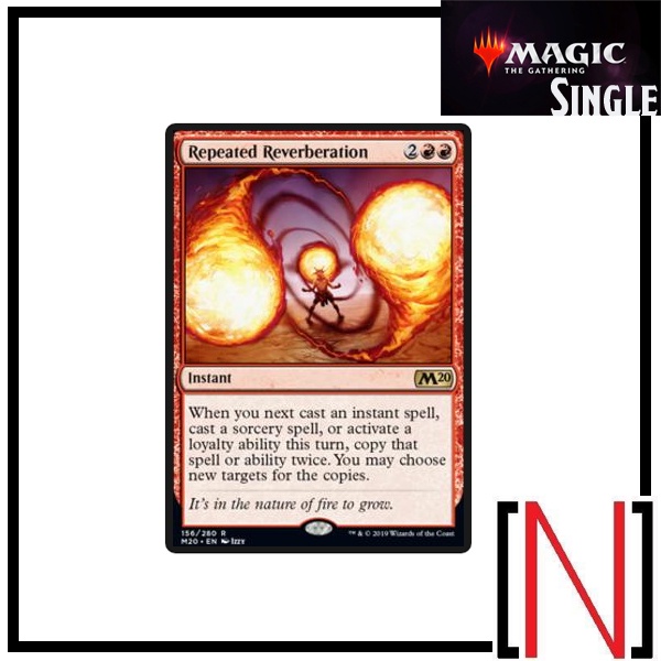 [MTG][Single][M20][CMM] Repeated Reverberation ระดับ Rare [ภาษาอังกฤษ ...