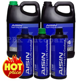สินค้า Aisin น้ำยาเติมหม้อน้ำ หล่อเย็น มีทุกสีขนาด 1ลิตร ไอชินแท้ 100%