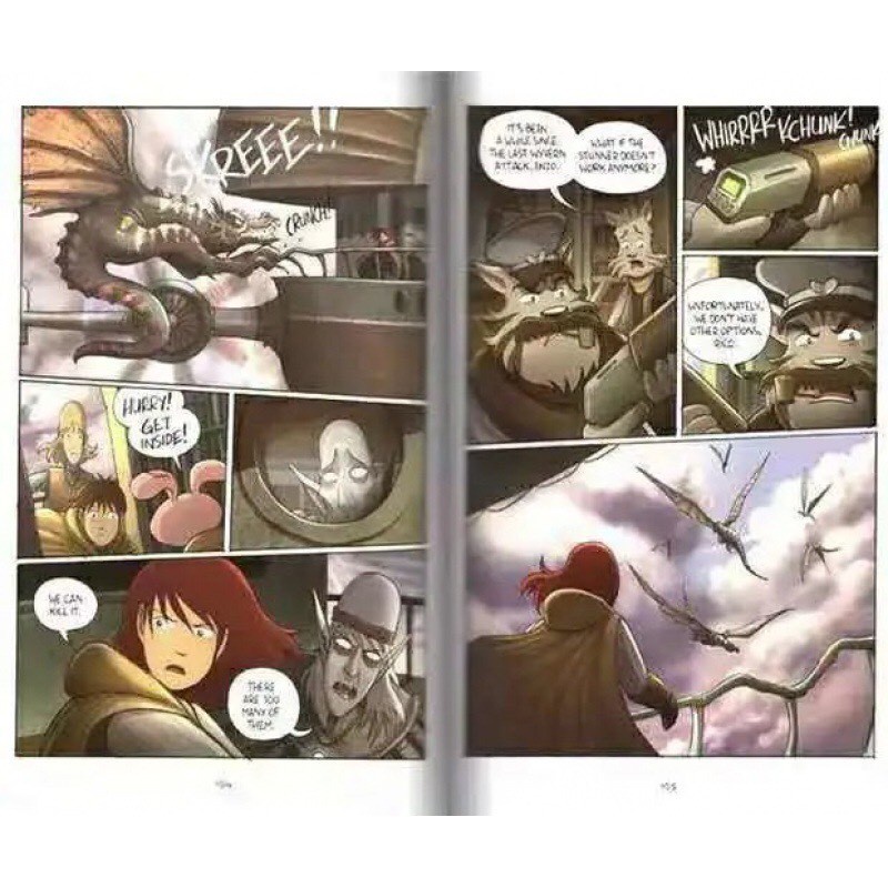 หนังสือการ์ตูนชุด-amulet-ชุด-7-เล่ม-ภาพสีทั้งเล่ม