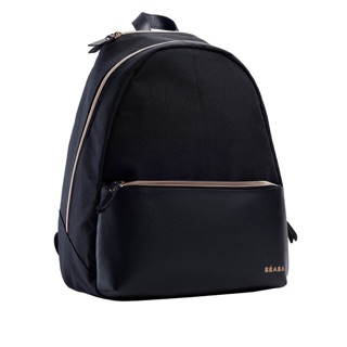 BEABA กระเป๋าเปลี่ยนผ้าอ้อมแบบเป้สะพายหลัง San Francisco backpack black/pink gold