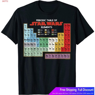 SKTT1 สตาร์วอร์สเสื้อยืดลำลอง Star Wars Periodic Table Of Elements Graphic Family Suit T-Shirt T-Shirt star wars Short s