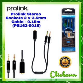 Prolink Aduio 3.5 mm 0.15 m PB162-0015
