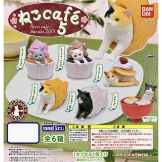 กาชาปองแมว พวงกุญแจแมว Anicolla Series Neko Cafe
