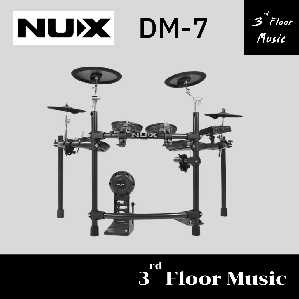 กลองไฟฟ้า-nux-dm-7-digital-drum-kit
