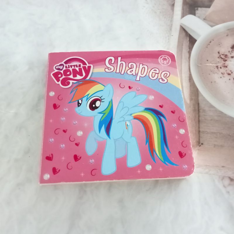 Board Book My little Pony Shapes มือสอง | Shopee Thailand