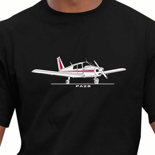 [S-5XL] เสื้อยืด พิมพ์ลายเครื่องบิน Aeroclassic PPL Pilot Piper PA28