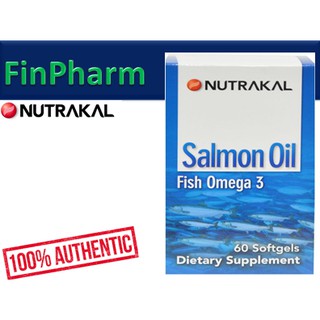 บำรุงสมอง Nutrakal Fish Oil Omega 3 น้ำมันปลาเข้มข้นจากธรรมชาติ 60/90 แคปซูล