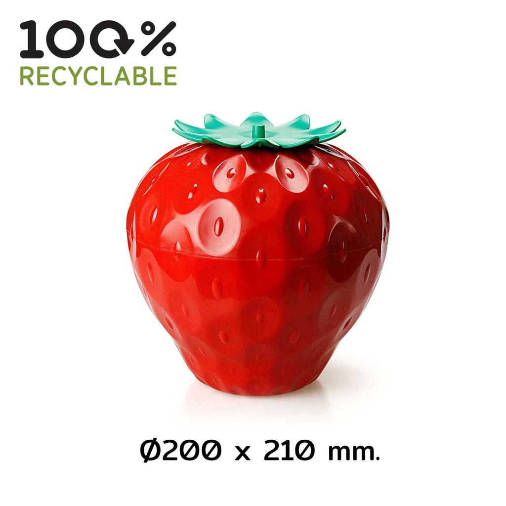 Storeberry container กล่องใส่ของ ที่ใส่ของอเนกประสงค์ ดีไซน์ สตรอว์ ...
