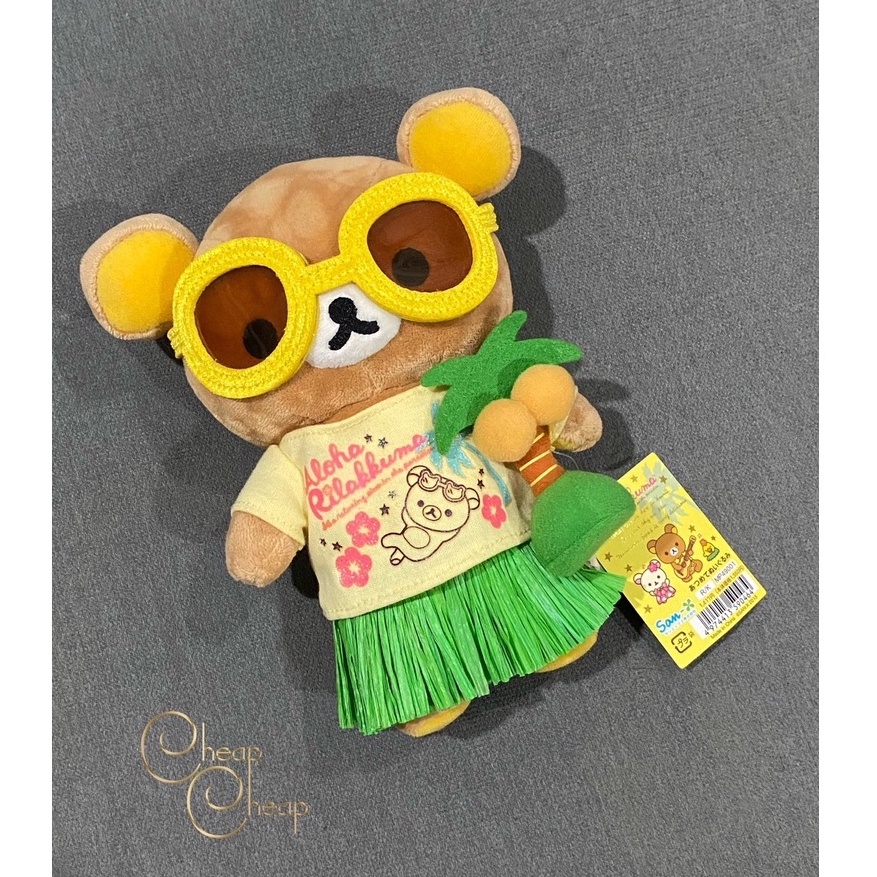 rilakkuma-aloha-ฮาวาย-สินค้าลิขสิทธิ์-san-x-2013-ของใหม่ป้ายห้อย