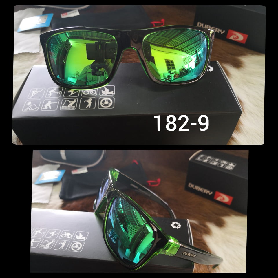 ส่งจากไทย-ของแถม-แว่นกันแดด-รุ่น182-9-เลนส์-polarized-ของแท้100-ตัดแสง-สบายตา-ยี่ห้อ-dubery