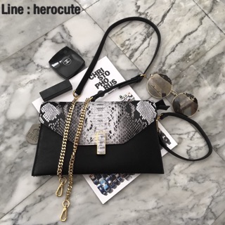 KEEP Clutch bag with strap ส่งฟรีEMS