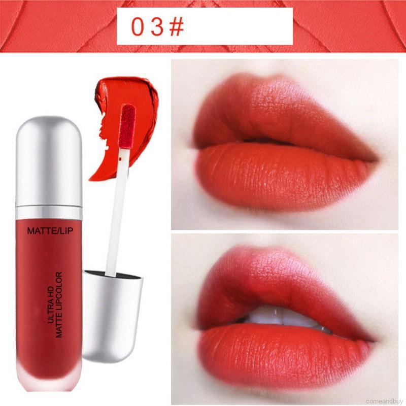 novo-ใหม่hot-สุดๆ-พร้อมส่ง-ของแท้-โนโว-matte-liquid-lipstick-ลิปกลอส-ไอติม-lip-gloss