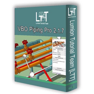 ภาพหน้าปกสินค้า🔥 VBO Piping Pro ปลั๊กอินสร้างระบบท่อ สำหรับ Sketchup 🔥 ที่เกี่ยวข้อง
