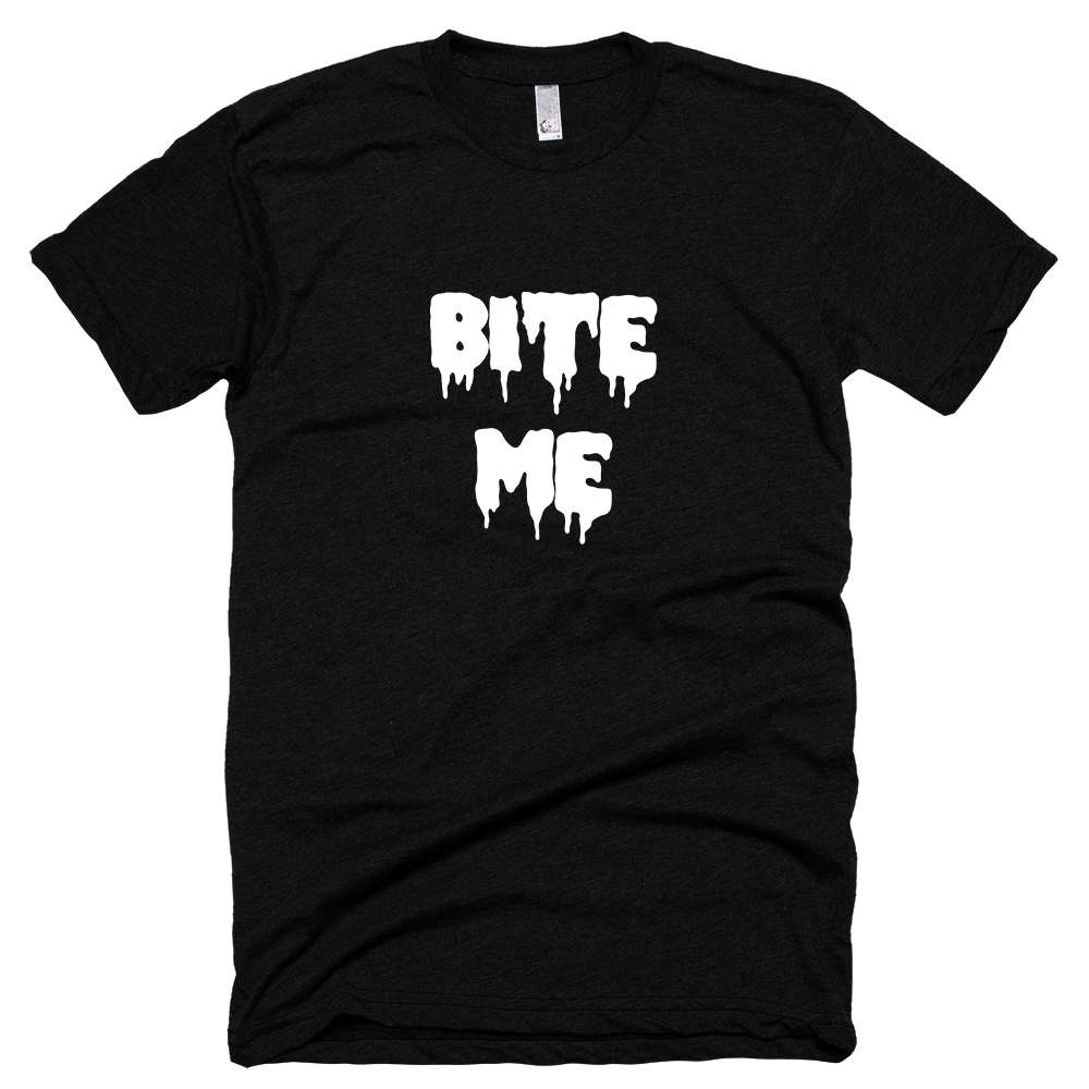 เสื้อยืดลําลอง-แขนสั้น-พิมพ์ลาย-bite-me-tshirt-สไตล์ฮิปสเตอร์-สําหรับผู้ชาย