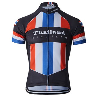[Sport] เสื้อปั่นจักรยาน ที่อัพเกรดใหม่Thailand National Flag Cycling Jersey เสื้อปั่นจักรยานมืออาชีพ