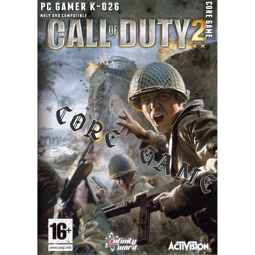 call-of-duty-2-แผ่นเกมส์-แฟลชไดร์ฟ-เกมส์คอมพิวเตอร์-pc-โน๊ตบุ๊ค