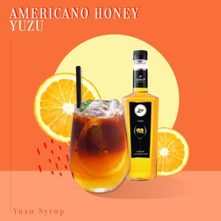 Lin ไซรัปกลิ่นส้มยูสุ YUZU |  Lin Syrup น้ำเชื่อมแต่งกลิ่นส้มยูสุ ขนาด 750 ml.