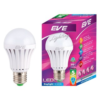 หลอดไฟLED หลอด SMART EMERGENCY 5 วัตต์ DAYLIGHT E27LED LAMP SMART EMERGENCY 5W DL E27