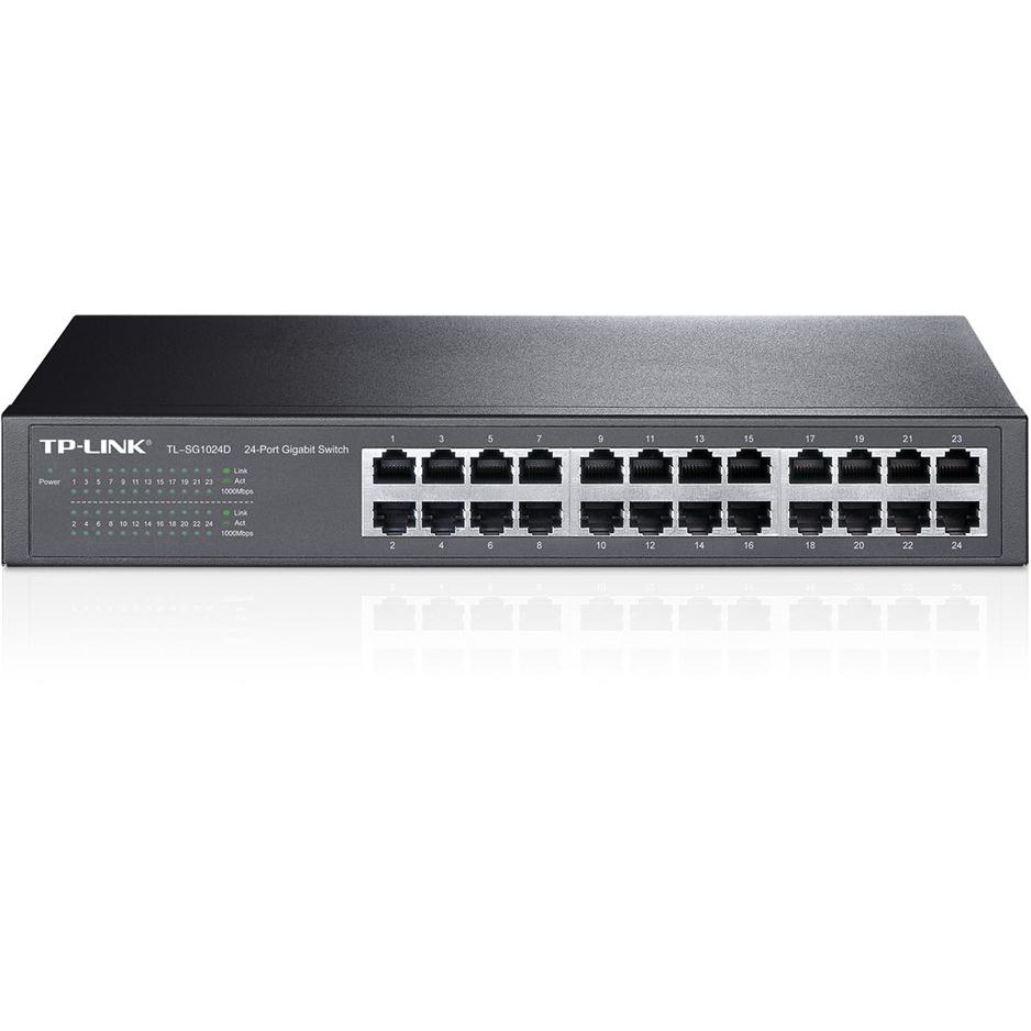 switch-สวิตซ์-tp-link-24-ports-tl-sg1024d-gigabit-port-สินค้าประกันตลอดอายุการใช้งาน