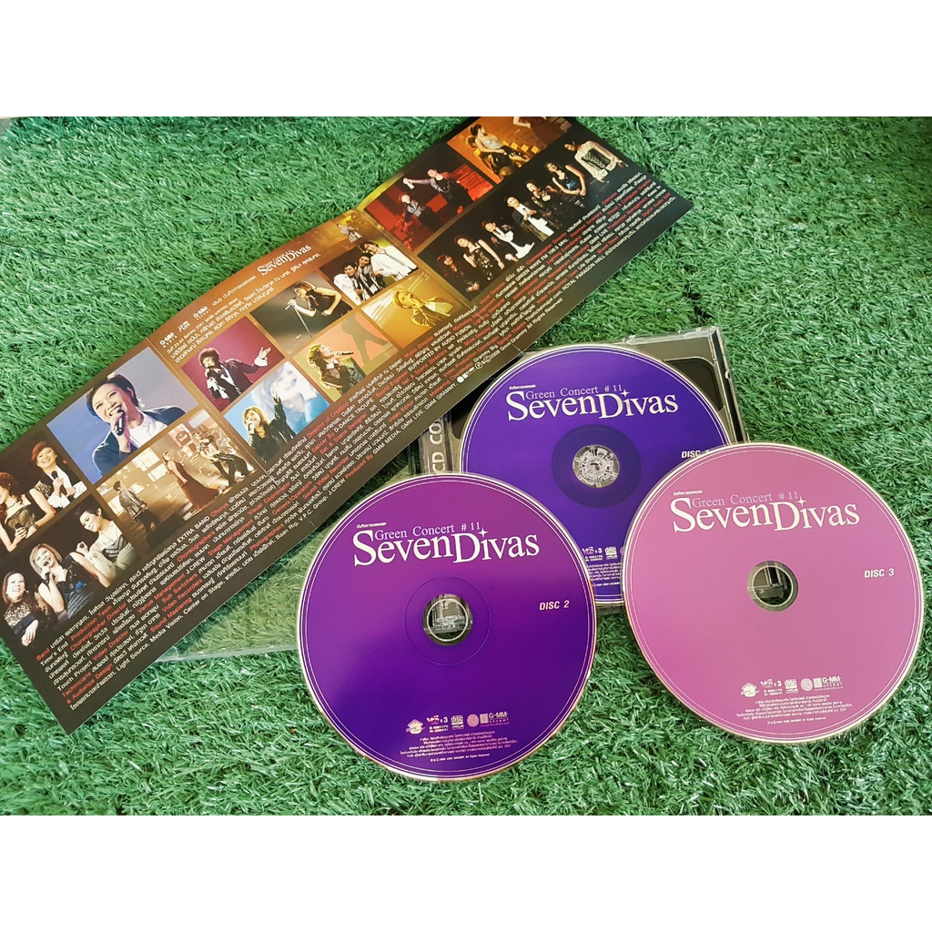 vcd-คอนเสิร์ต-green-concert-11-seven-divas-มาลีวัลย์-โบ-สุนิตา-แหวน-ฐิติมา-ก้อย-ศรัณย่า-แอม-เสาวลักษณ์-อุ๊-หฤทัย