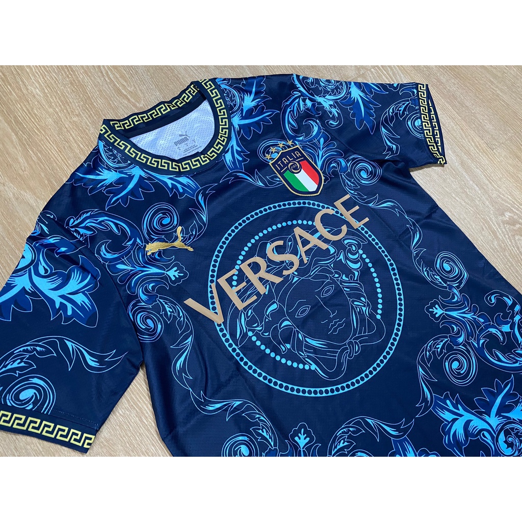 เสื้อทีมชาติอิตาลี-versace-น้ำเงิน