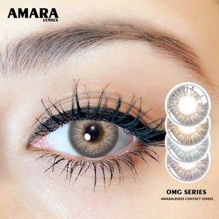 AMARA LENSES OMG series brown contact lenses contact the eyes and beautiful pupils Vip