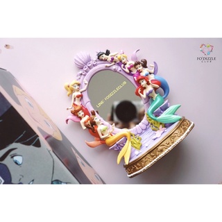 (พร้อมส่ง) ✿ New!! The Little Mermaid Stand Mirror Story Collection กระจกตั้งโต๊ะลายพี่น้องทั้ง 7 ของเงือกน้อยแอเรียล