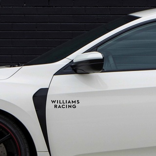 Williams F1 team สติ๊กเกอร์ 3M ลอกออกไม่มีคราบกาว  Removable 3M sticker, สติ๊กเกอร์ติด รถยนต์ มอเตอร์ไซ