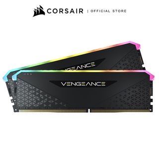CORSAIR RAM VENGEANCE RGB RS 32GB (2 x 16GB) DDR4 DRAM 3600MHz C18 Memory Kit - Black