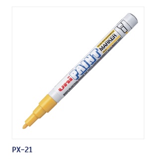 ภาพหน้าปกสินค้าปากกามาร์คเกอร์ UNI PAINT MARKER PX-21 มีให้เลือก 15 สี ที่เกี่ยวข้อง