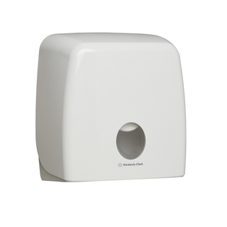 70260 กล่องใส่กระดาษชำระม้วนใหญ่ AQURIUS Jumbo Roll Toilet Tissue White Dispenser