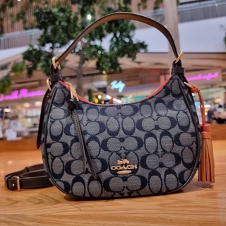 COACH C8163 KLEO HOBO IN SIGNATURE CHAMBRAY