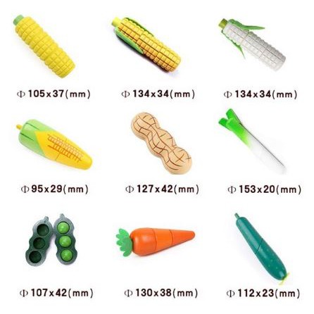bpnp-ของเล่นหั่น-ธัญพืชผักผลไม้-ของเล่นไม้-ขายแบบแยกชิ้น