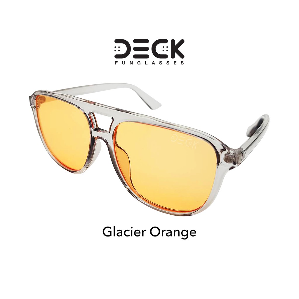 deck-แว่นตากันแดด-รุ่น-glacier-สีเลนส์-orange-เลนส์สีส้มใส-ของแท้-ประกันศูนย์