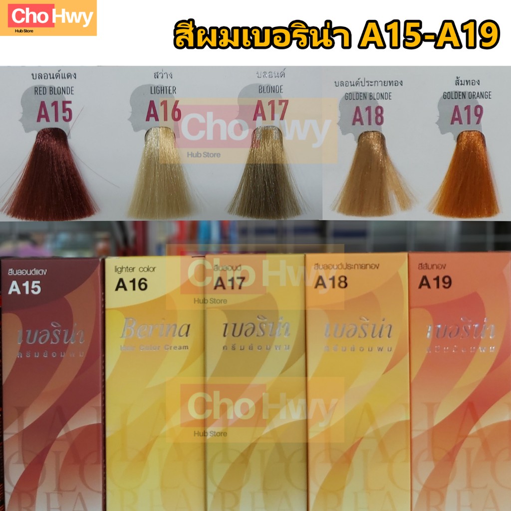 เบอริน่า-สีผมเบอริน่า-a1-a47-มีของพร้อมส่ง-ยืนยันค่าส่งถูกกว่า