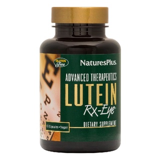 NaturesPlus Advanced Therapeutics Lutein Rx-Eye - 20 mg Eye Function Enhanced with Zeaxanthin แมกนีเซียม Nature s Plus