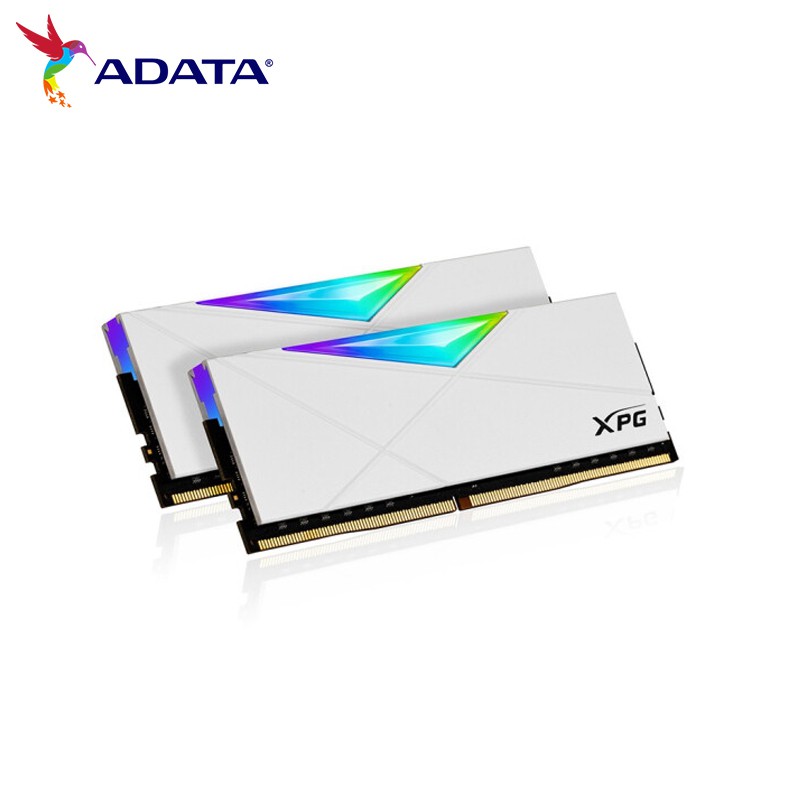 adata-ram-xpg-d50-ddr4-bus-3200-16gb-8gb-x-2-white-แรม-แรมเกมส์มิ่ง-ประกัน-lifetime