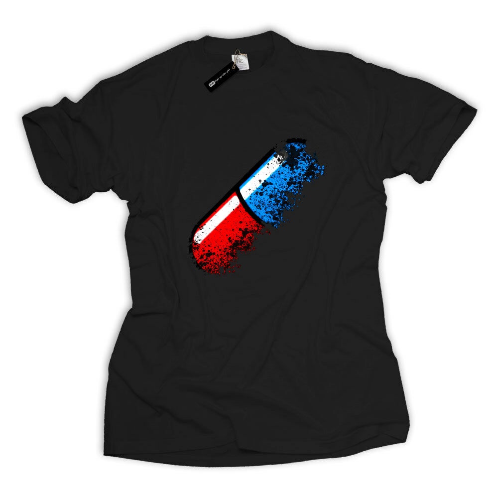 Felpa Con Cappuccio Akira Pill - T-Shirt Neo Tokyo Vintage Cyberpunk Kanji Gildan Grigia