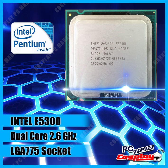 หน่วยประมวลผล CPU Intel Pentium Core 2 E5200 E5300 E5400 E5500 E5700 ...