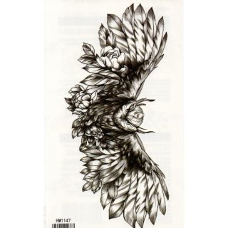 TattooFashion Tattoo ลาย นกฮูก owl นก Bird สติกเกอร์ HM1147